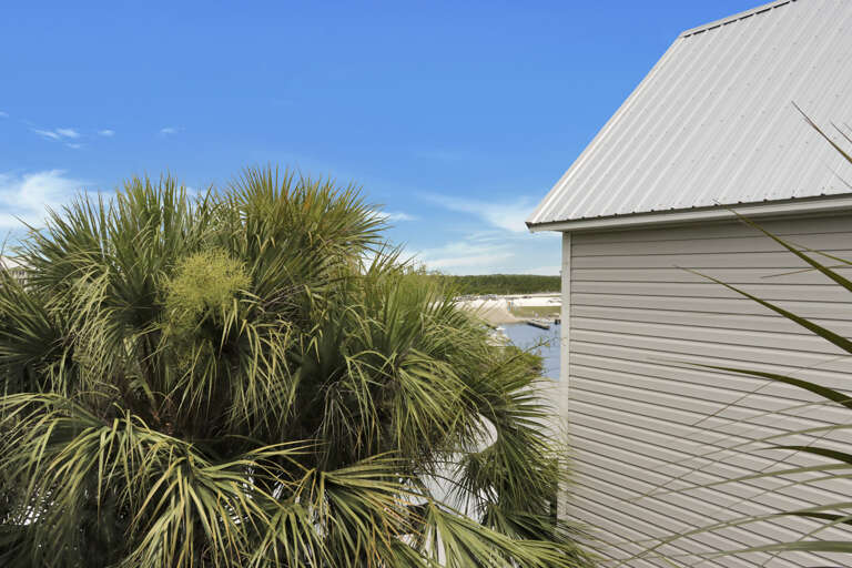 Top Floor View of Boat Ramp