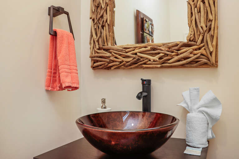 Half Bathroom on First Floor