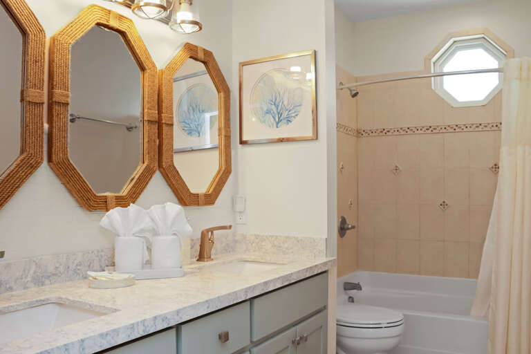 Shared Full Bathroom with Shower