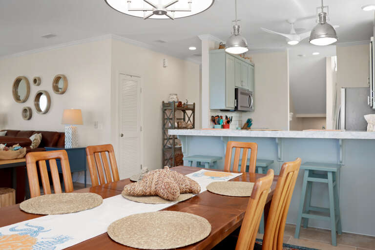 Dining Space and Bar Seating
