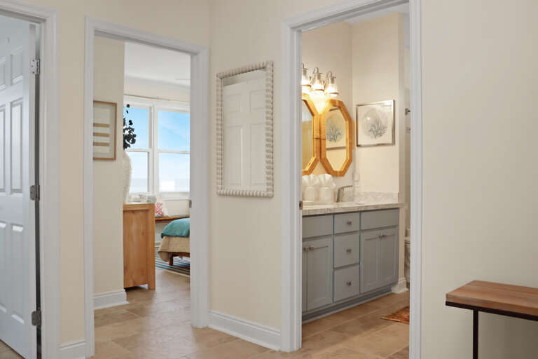 Second Floor Full Bathroom and Bedrooms