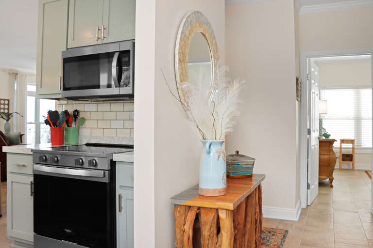 First Floor with Kitchen and Bedroom 1