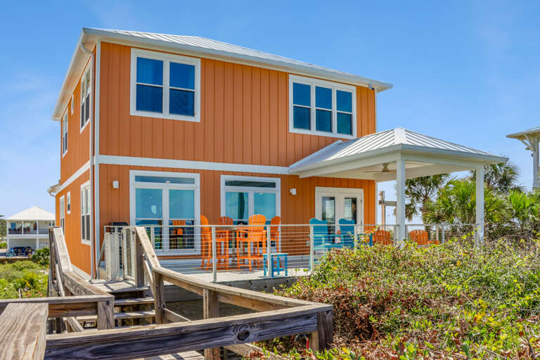 Beach Front Deck and Walkway