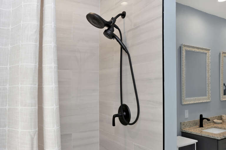 Master bathroom shower