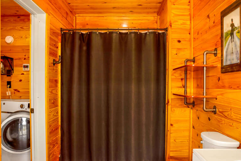 Full Bathroom and Laundry Room