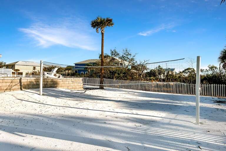 Private Beach Volleyball Court