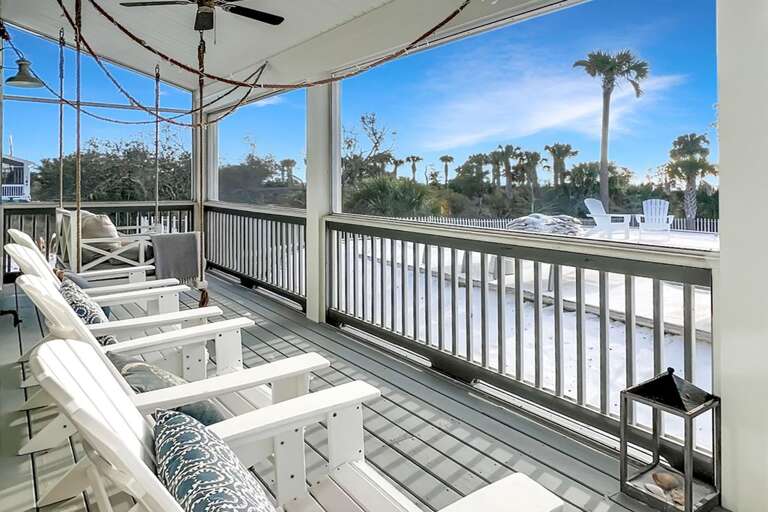 Rear Screened Porch