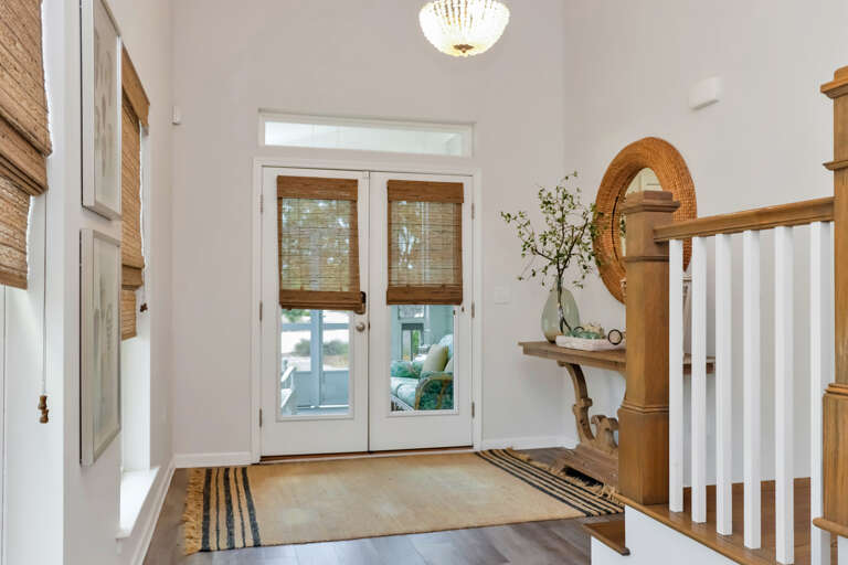 Main Entrance and Front Screened Porch