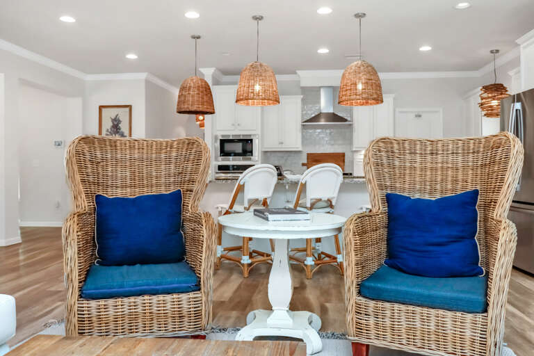 Living Room with Captain's Chairs