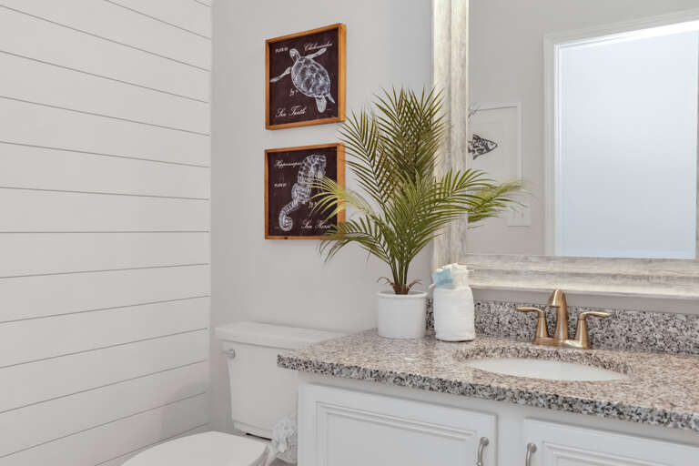 Half Bathroom on Main Level
