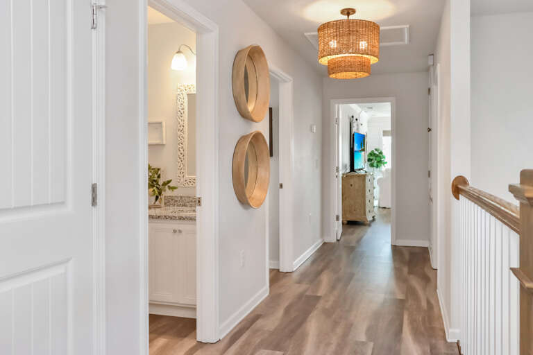 Full Bathroom and Bedrooms