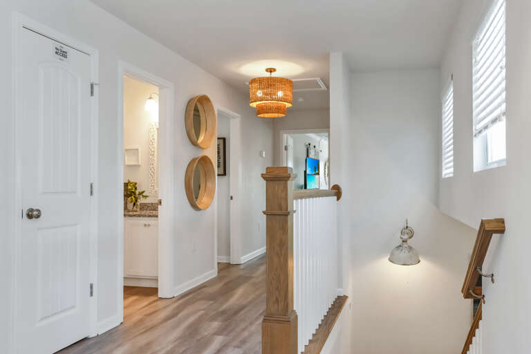 Second Level Hallway with Bedrooms
