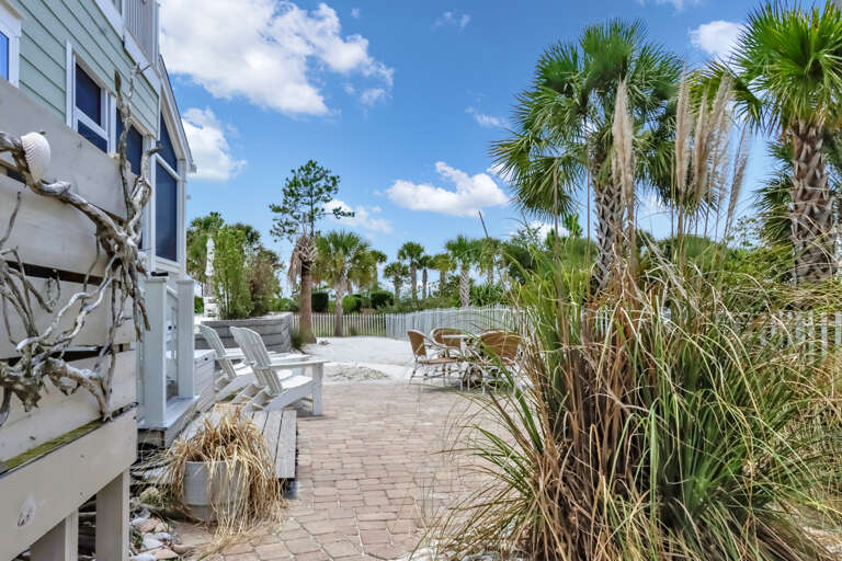 Walkway to Backyard