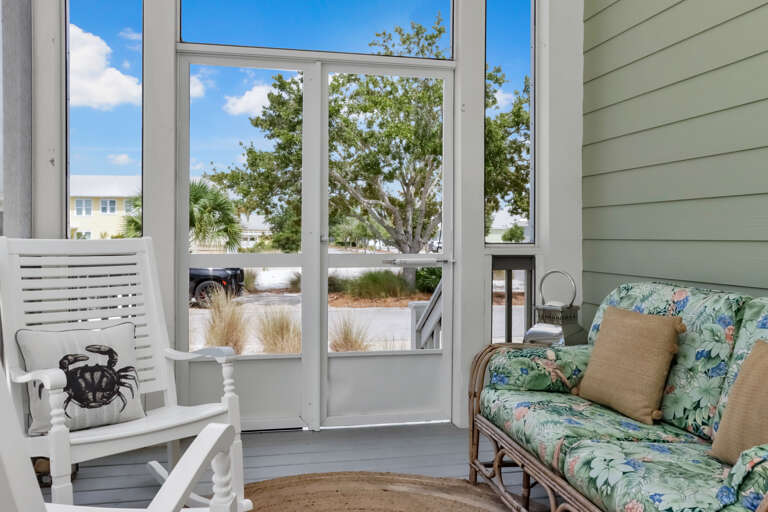 Screened Front Porch