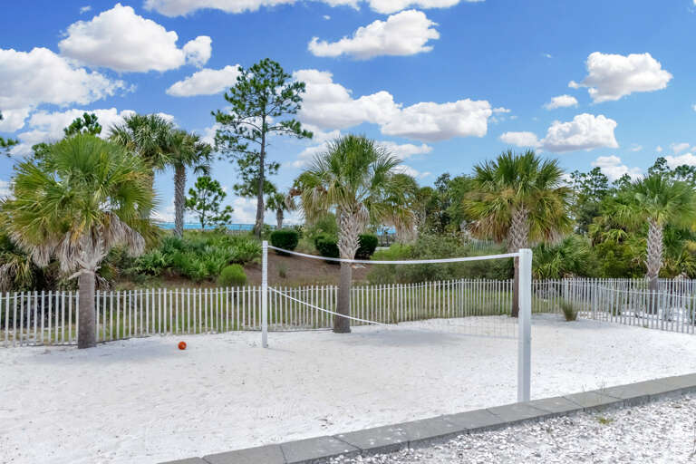 Private Beach Volleyball Court