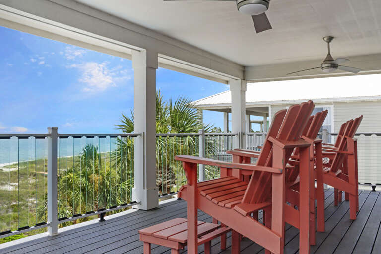 Top Floor Covered Deck