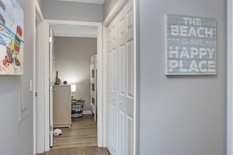 First Floor with Laundry Closet