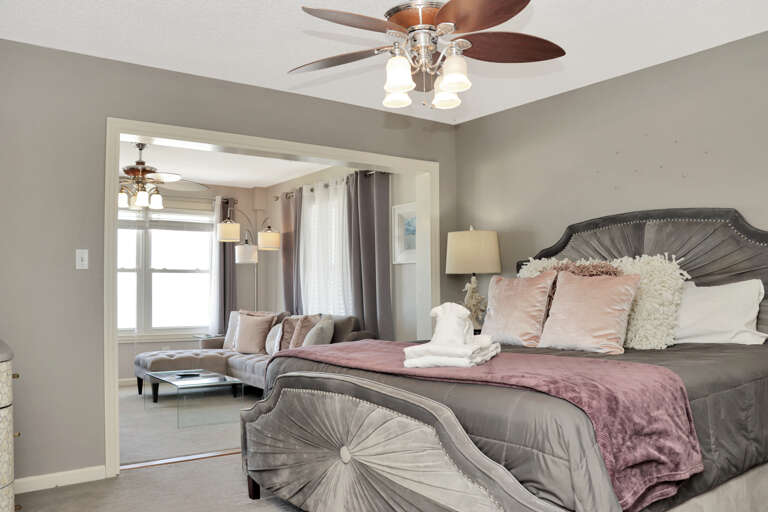 Bedroom 3 with Sitting Room