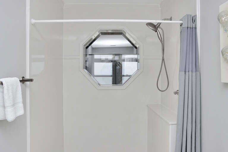 Bedroom 3 - Master Bathroom Shower with Beach View