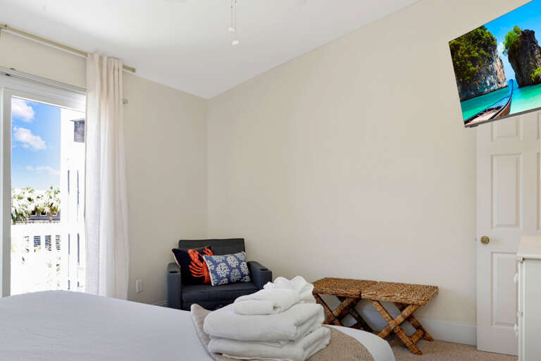 Bedroom 1 with Twin Pull Out Sleeper