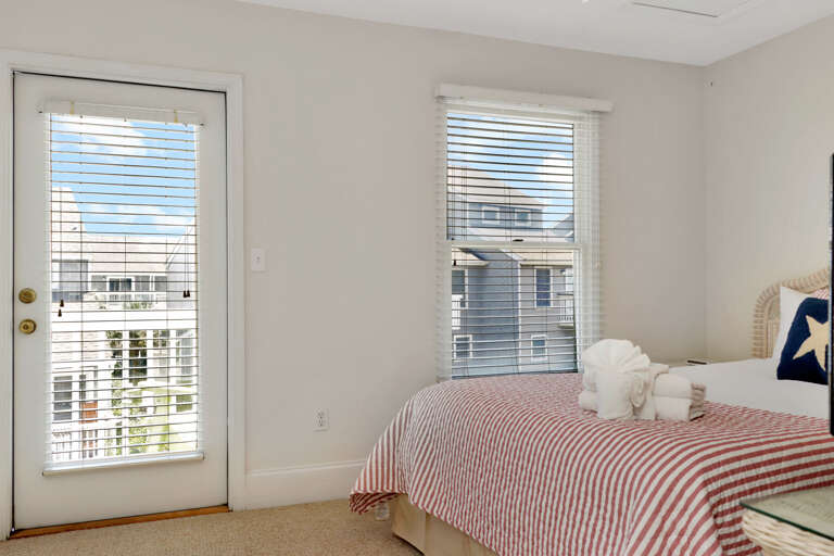 Bedroom 2 with Small Deck