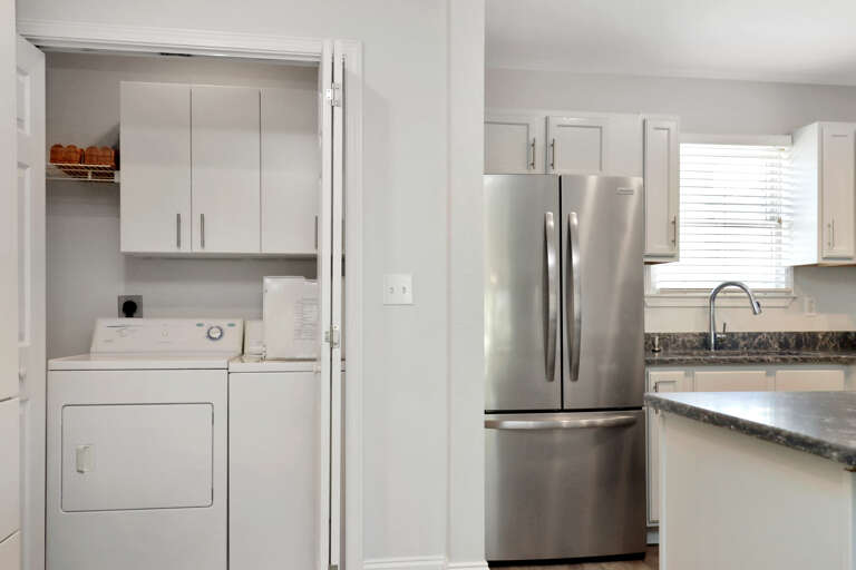 Kitchen with Laundry Closet