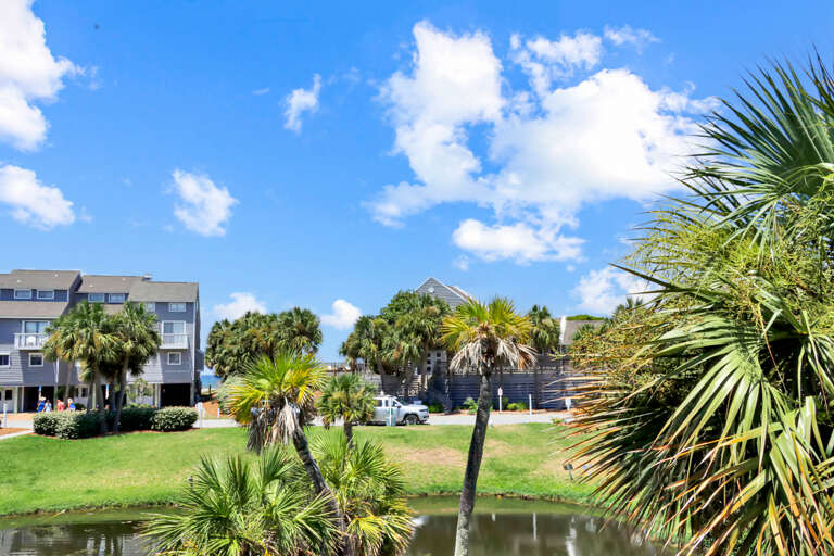 Main Level Deck View of Beach Front Clubhouse
