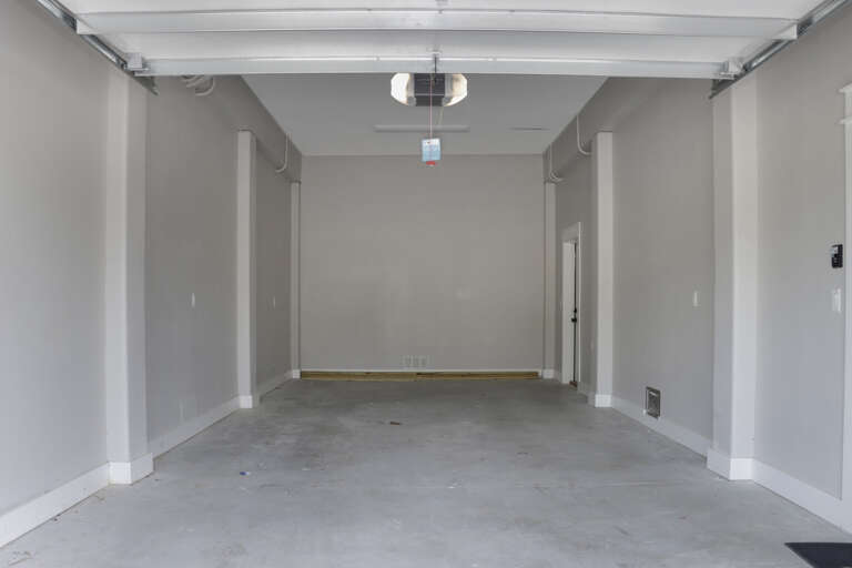 Enclosed Garage