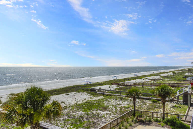 Beach View from Second Floor