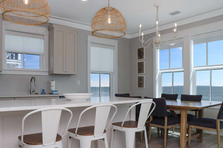 Beach Front Kitchen and Dining