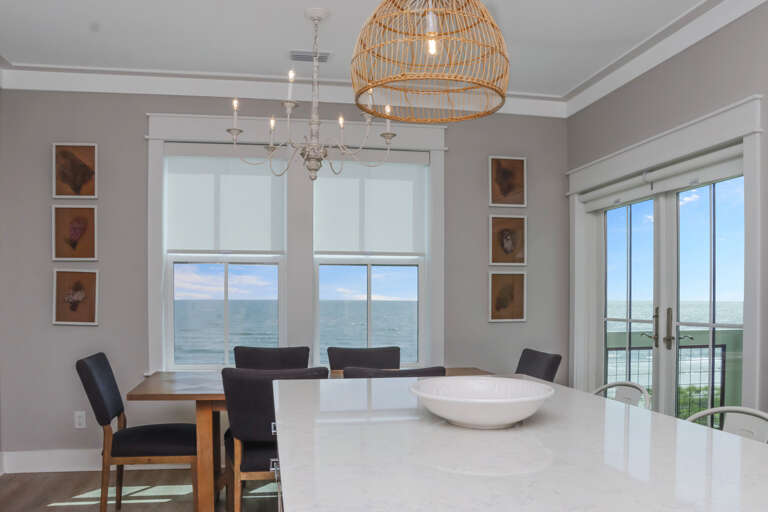 Beach View from Kitchen Bar