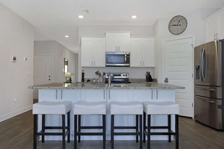 Kitchen with Bar Seating
