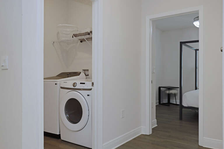 Laundry Room and Bedroom 3
