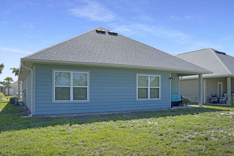 Backyard and Rear Exterior