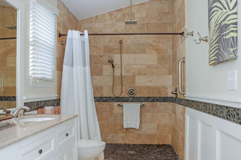 Upstairs Full Bathroom Shower