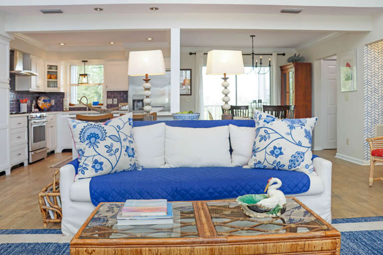 Living Room, Dining Area and Kitchen