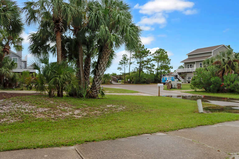 View of Beach Access from Driveway