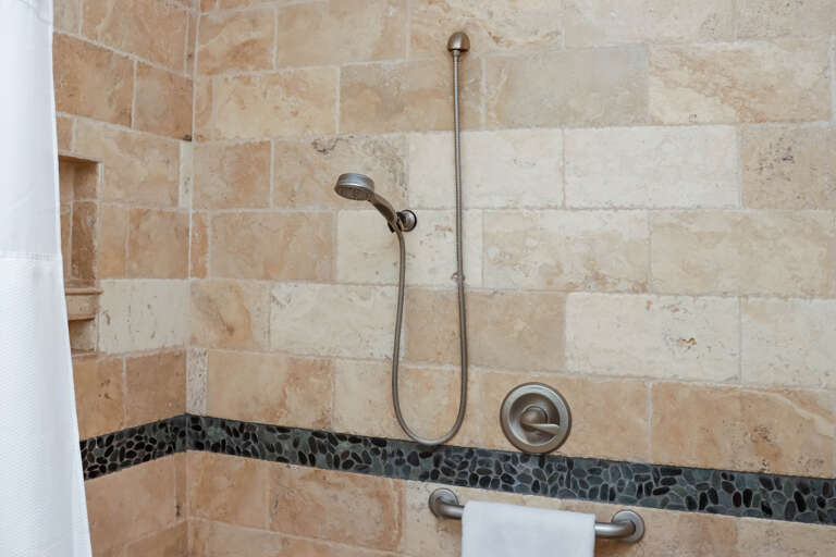 Upstairs Full Bathroom Large Shower