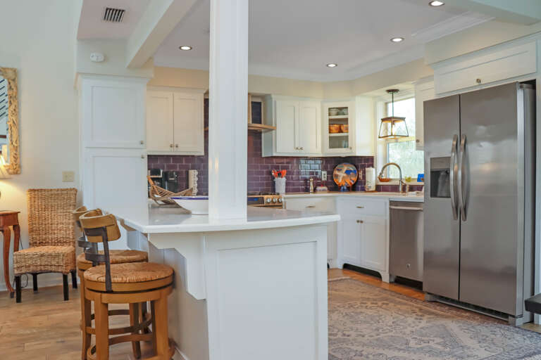 Kitchen with Bar Seating