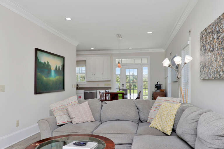 Living Room and Dining Area