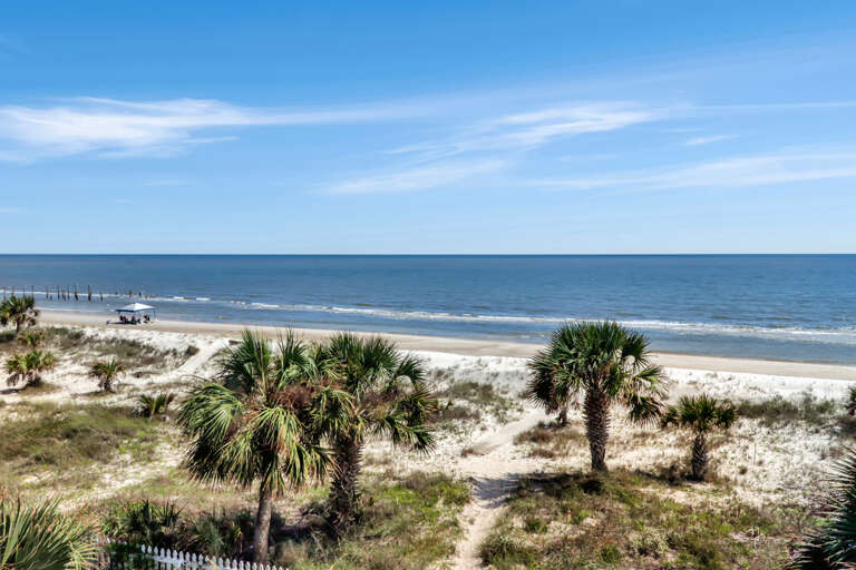 Top Floor Beach Front Deck - View