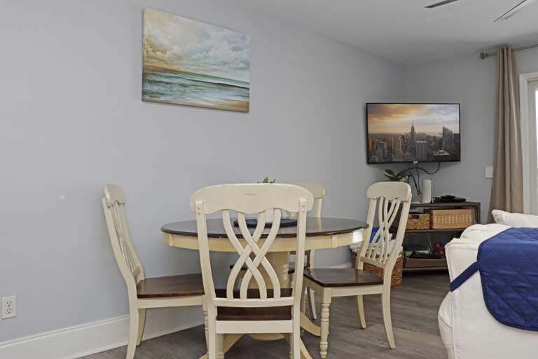 Dining Area and TV