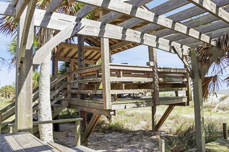 Private Beach Pavillion