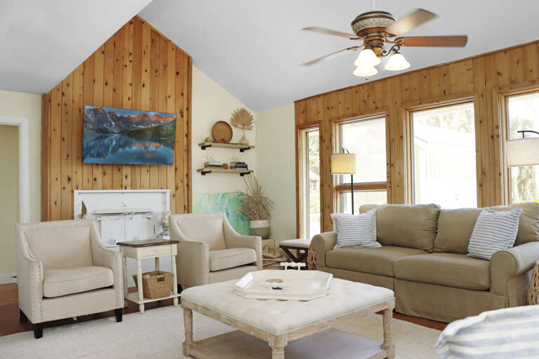 Living Room with TV