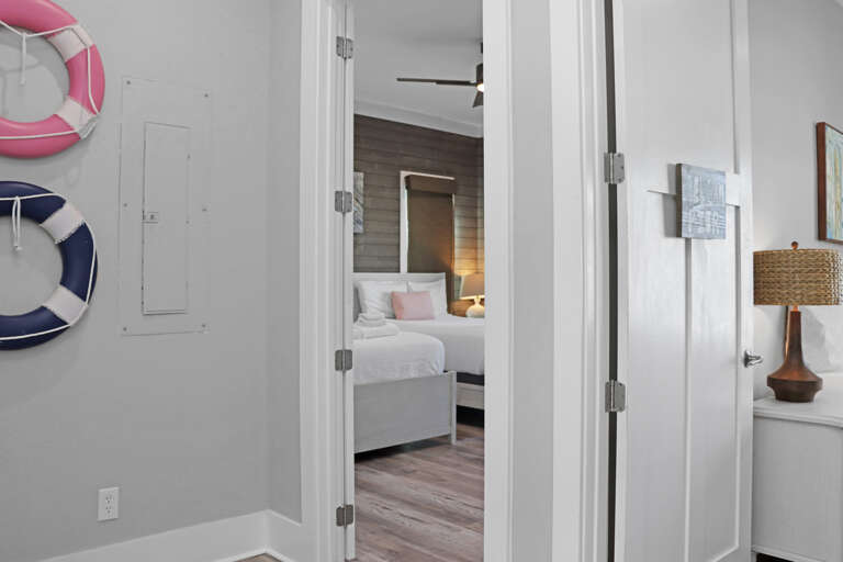 First Floor with Bedroom 1 and 2