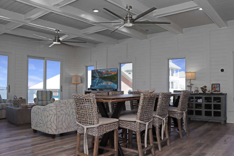 Dining Area and Living Room