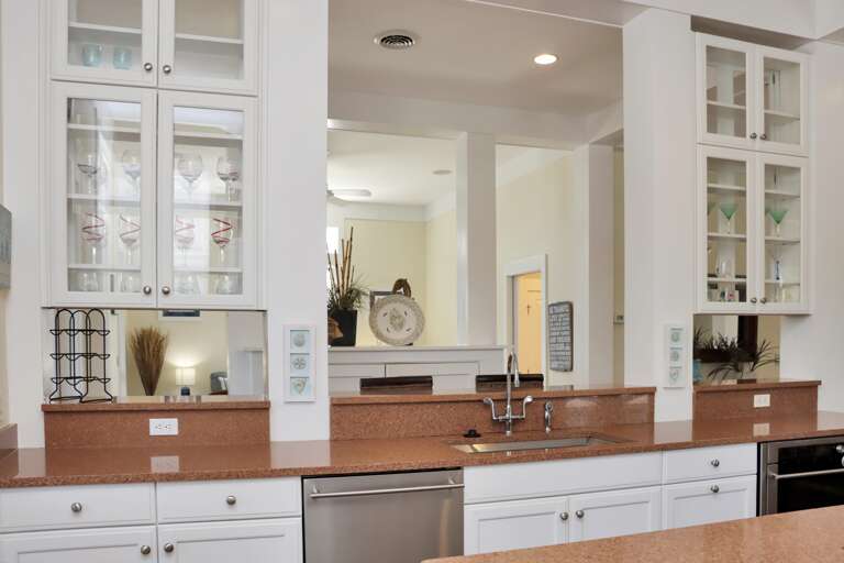 Kitchen and Full Bathroom