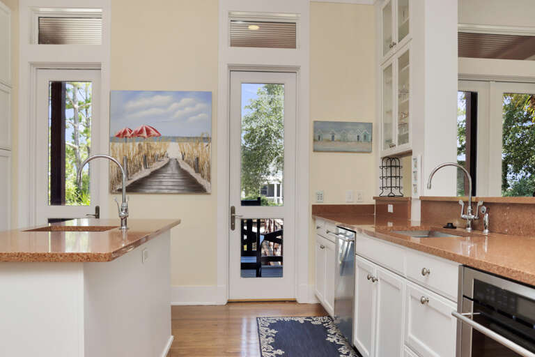 Kitchen with Access to Porch
