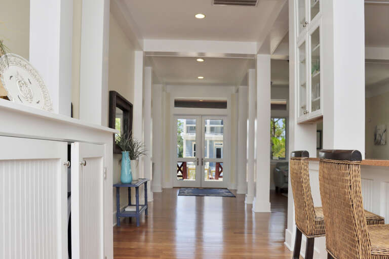 Hallway from Back Entrance to Front