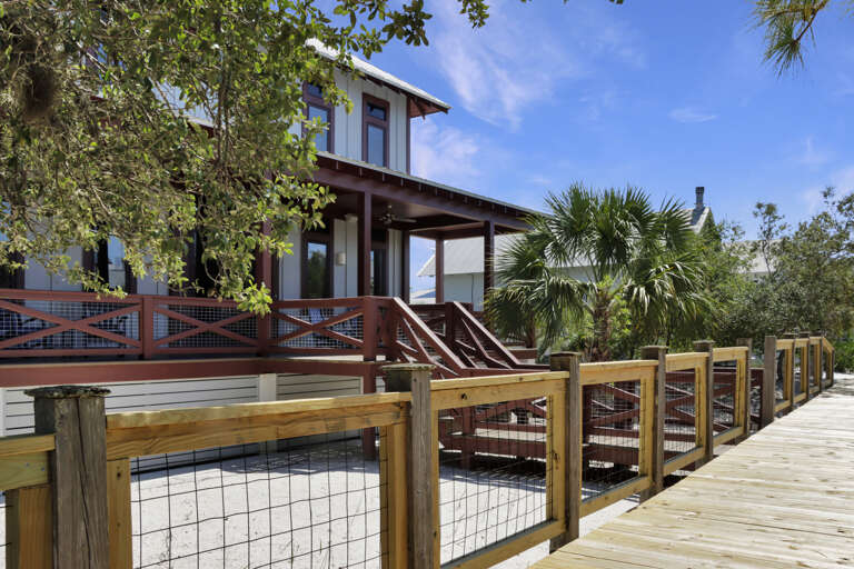 Connected to Boardwalk Leading to Beach